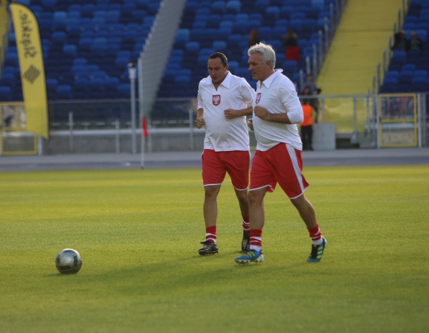 Jedną z atrakcji Dnia Otwartego Stadionu Śląskiego był mecz...