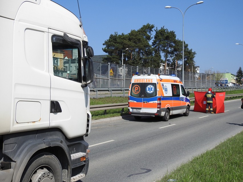 Śmiertelny wypadek motocyklisty w Kleosinie