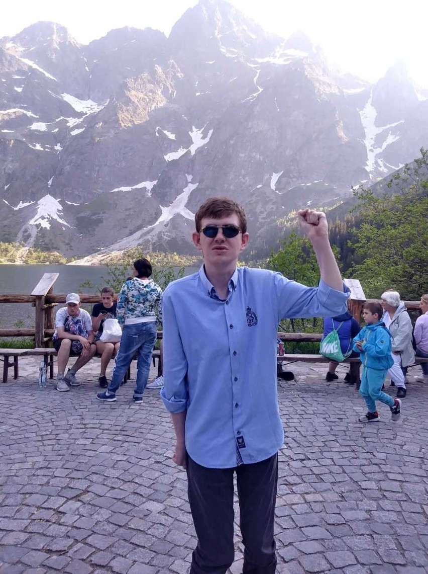 Mateusz Szpręglewski dotarł nad Morskie Oko. Dla chorującego...