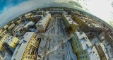 Park na Kapuściskach w Bydgoszczy w zimowej odsłonie. Zobacz zdjęcia i wideo z drona