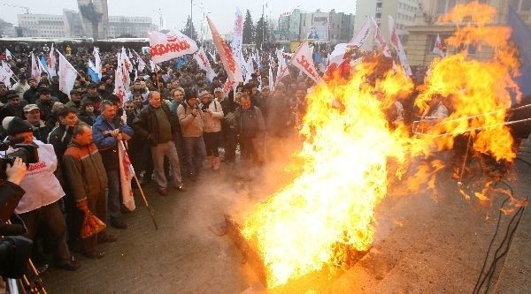 Manifestacja w Rzeszowie...