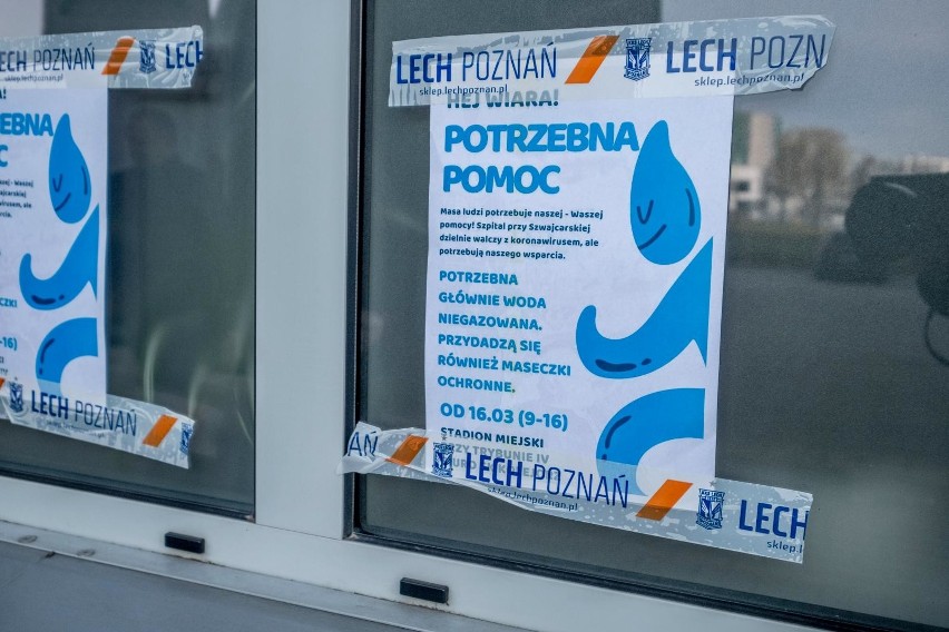 Stowarzyszenie kibiców Lecha Poznań prowadzi zbiórkę rzeczy...