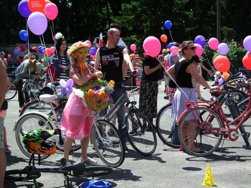 Posnania Bike Parade w stylu flower power