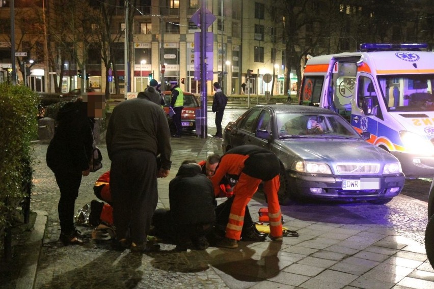 Wypadek na Powstańców Śląskich we Wrocławiu, 22.02.2016