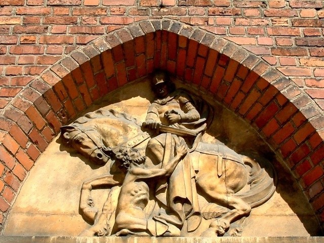Św. Marcin z poznańskiego kościoła pod jego wezwaniem