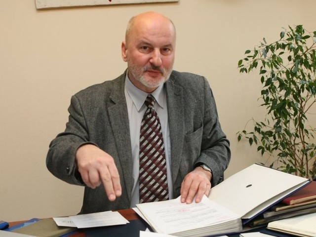 Ryszard Stus, dyrektor słupskiego szpitala nie podpisał umowy z NFZ na finansowanie SOR w 2012 roku.