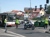 Autobus MPK zderzył się z oplem 