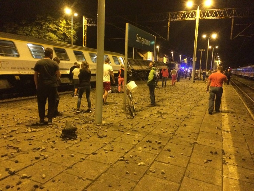 Zderzenie pociągów w Smętowie Granicznym, 30 sierpnia 2017