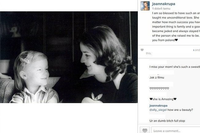 Joanna Krupa z mamą (fot. screen z Instagram.com)