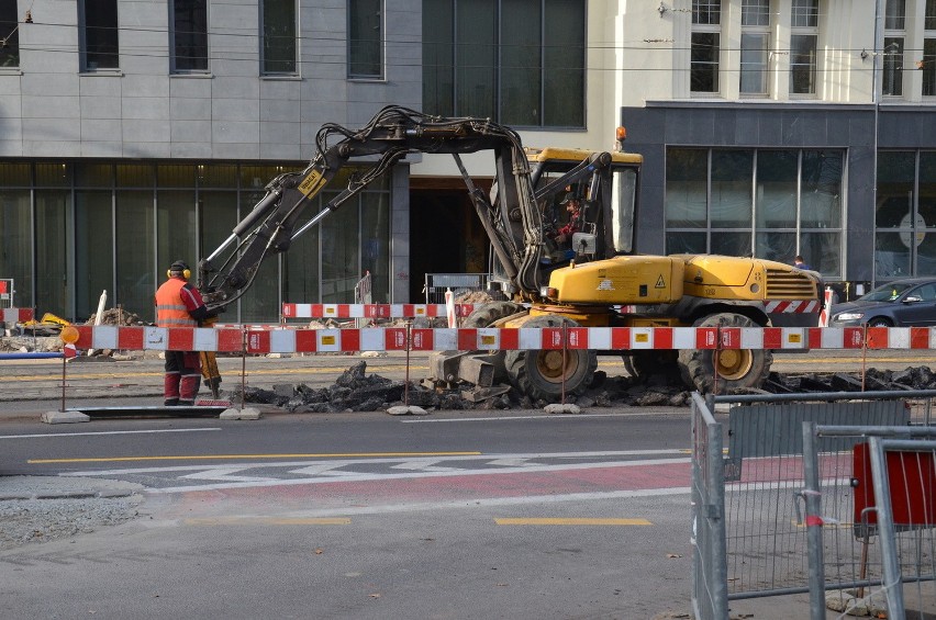 Remont na ul. Świdnickiej. Budowa nowego przejścia dla...