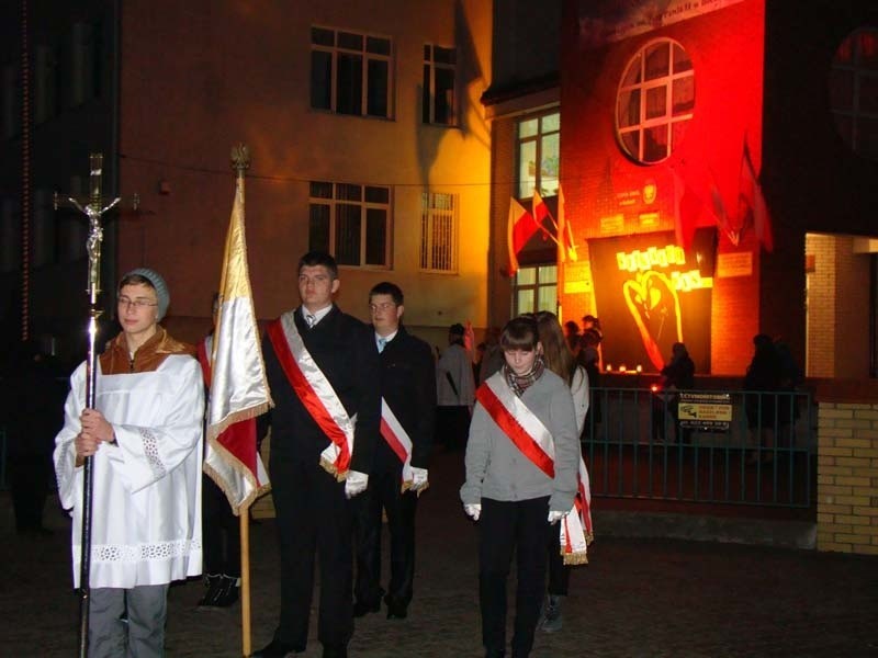 Początek procesji fatimskiej