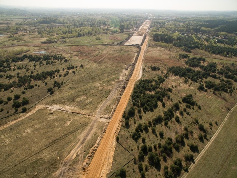 Budowa autostrady A1 ODCINEK G, czyli od Blachowni do węzła...