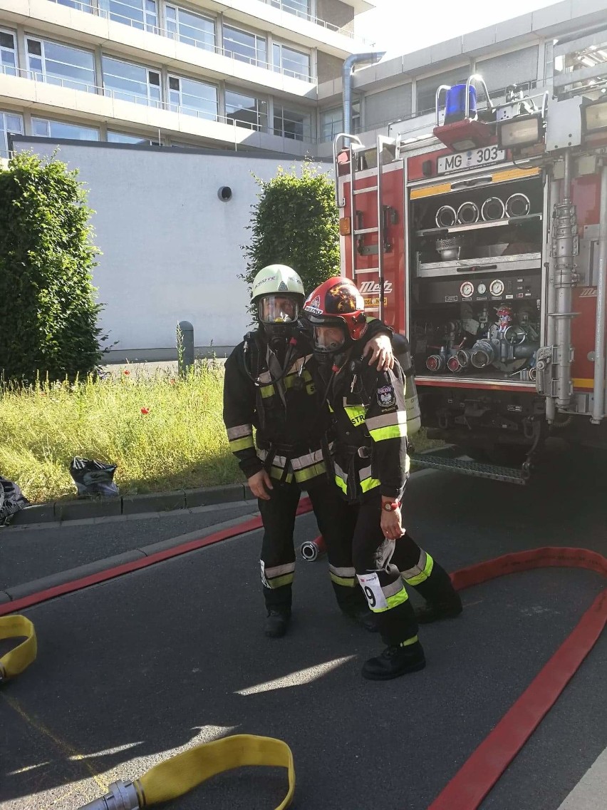 Piotr Roezner strażak z Nysy w europejskiej czołówce strong-strażaków