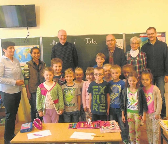 Niemiecka delegacja gościła w szkole w Zręczycach