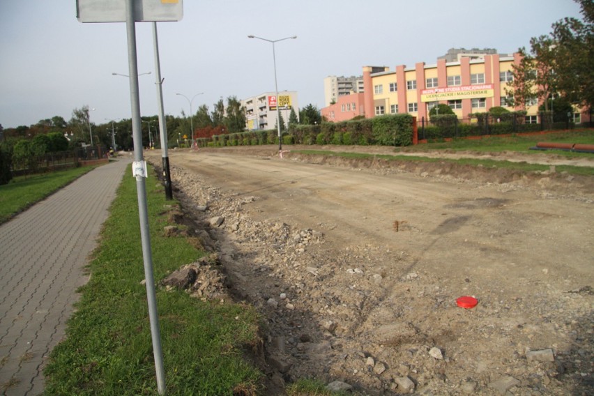 Ulica Wyszyńskiego w Tarnobrzegu zmieni wygląd. Odwiedziliśmy plac budowy (zdjęcia)