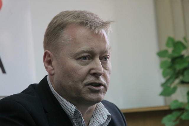 Waldemar Krenc, przewodniczący Zarządu Regionu Ziemi Łódzkiej NSZZ "Solidarność"