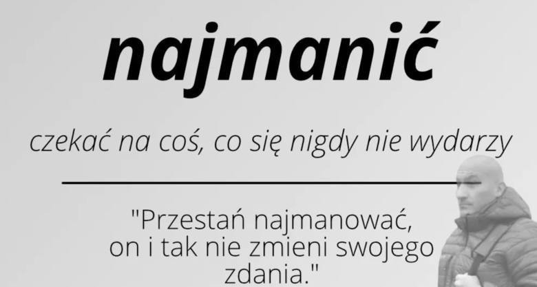 Marcin Najman nie omieszkał skomentować działalności...