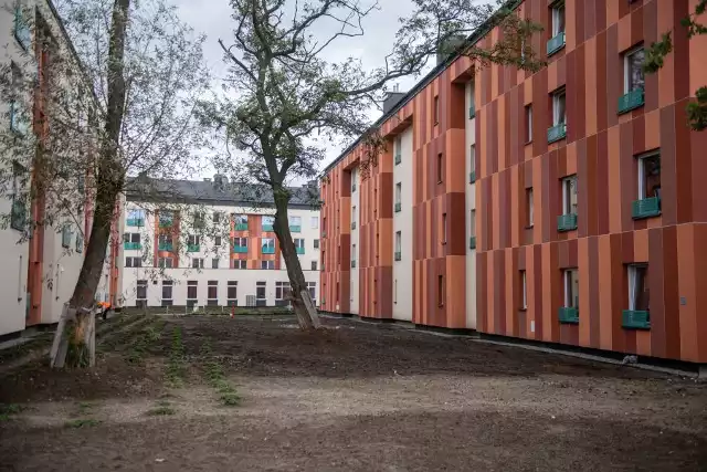 Nowe mieszkania komunalne powstają m.in w rejonie ulic Przyzby i Zalesie. Docelowo na osiedlu będzie mogło zamieszkać 357 rodzin. Pierwsi mieszkańcy wprowadzą się na początku 2020 roku.