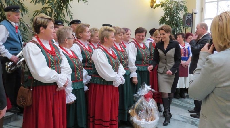 W Pałacu Prezydenckim Witosławianki witała posłanka Marzena...