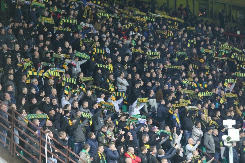 GKS Katowice - Ruch Chorzów: kibice GieKSy