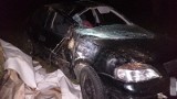 Wypadek w gminie Długosiodło, na drodze z Sieczych do Nowej Wsi. Opel dachował. W aucie było czterech nastolatków