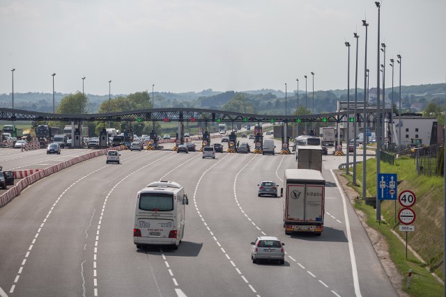 W nocy z poniedziałku na wtorek autostrada Katowice - Kraków będzie zamykana na kilka-kilkanaście minut