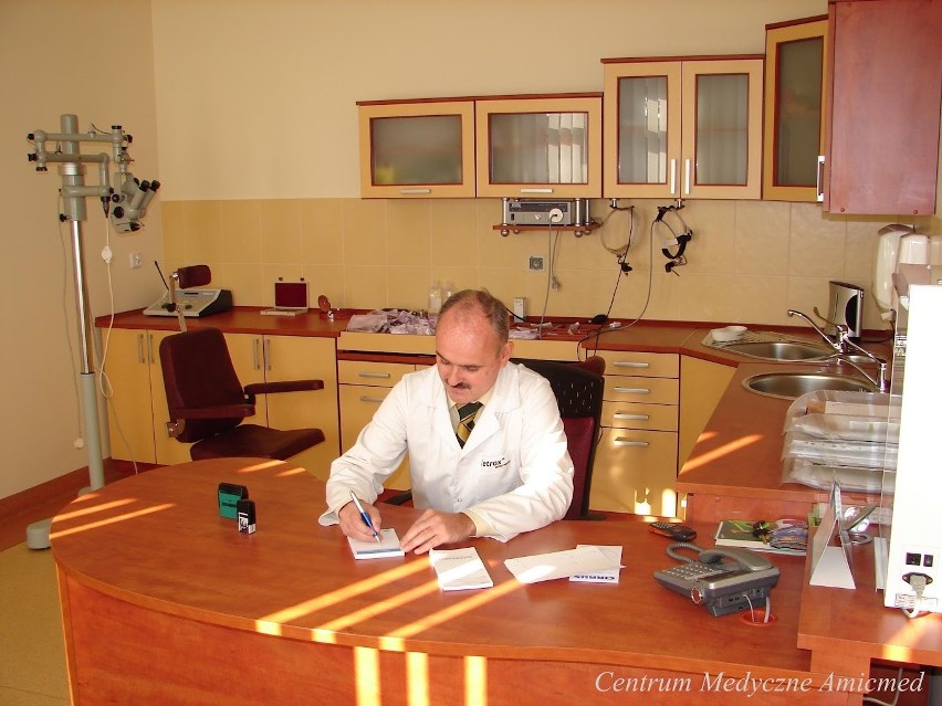 Doktor Piotr Glamowski był znanym, cenionym lekarzem...