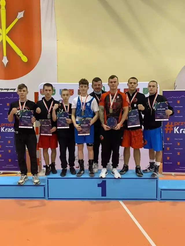 BKS Skorpion Szczecin podczas Ogólnopolskiej Olimpiady Młodzieży.