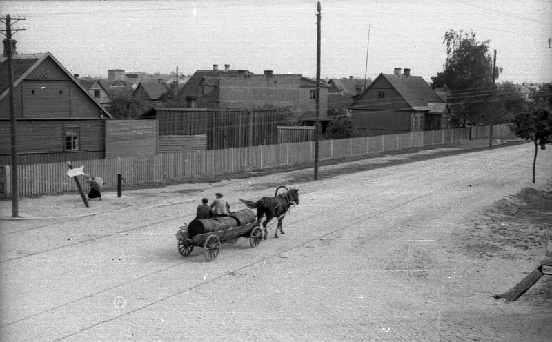 Ulica Bema w 1942 roku