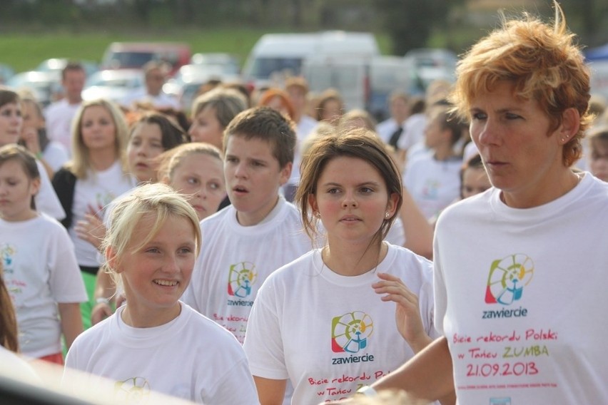 Rekord Polski w zumbie pobity został 21 września 2013 w...