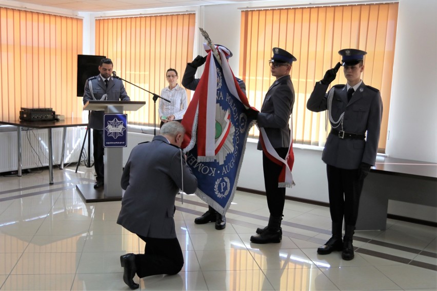 Nowy Komendant Powiatowy Policji w Augustowie (zdjęcia)