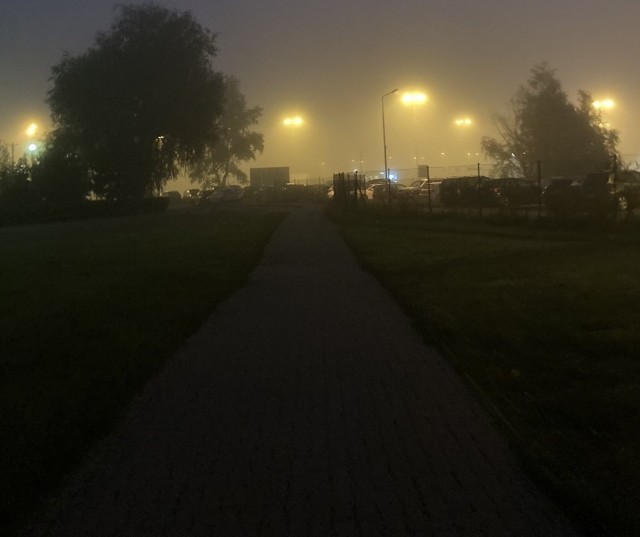 We wtorek, 13 października od rana na terenie całej Wielkopolski występuje gęsta mgła