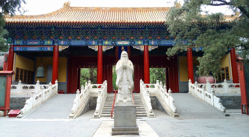Konfucjusz szanowany jest w Chinach do dziś, a konfucjanizm...