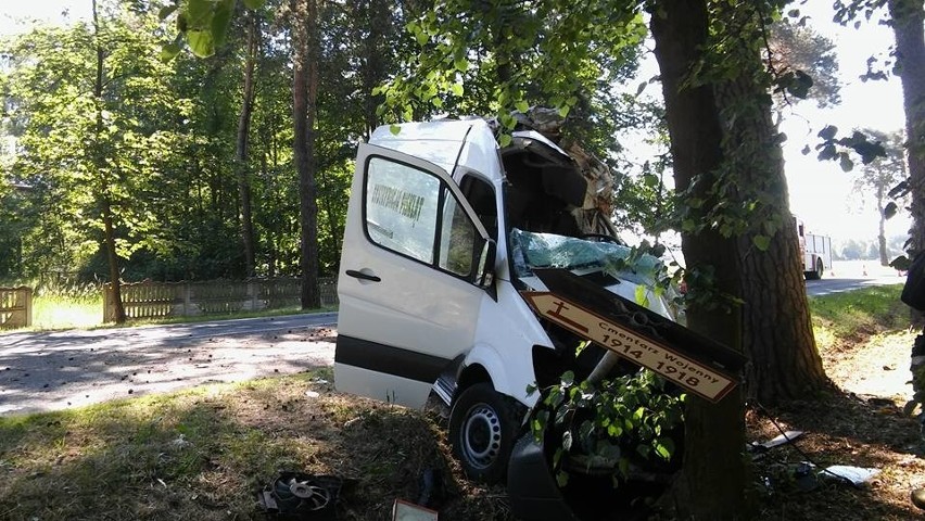 Śmiertelny wypadek w Rabędach, na drodze wojewódzkiej