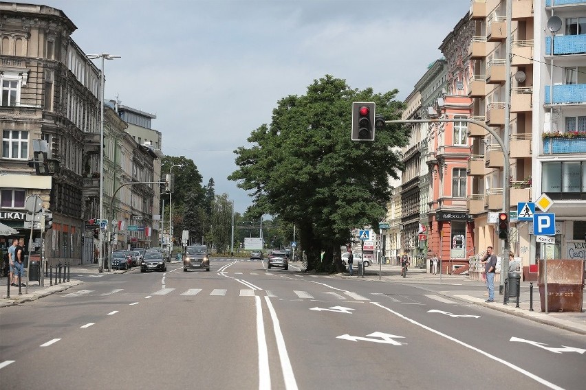 Śródmiejski odcinek al. Wojska Polskiego w Szczecin