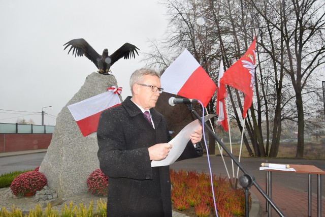 Aranżacja ronda odbyła się cztery lata po obchodach 100-lecia odzyskania przez Polskę Niepodległości. Jak tłumaczy Andrzej Bolewski jest to inicjatywa lokalnej społeczności.