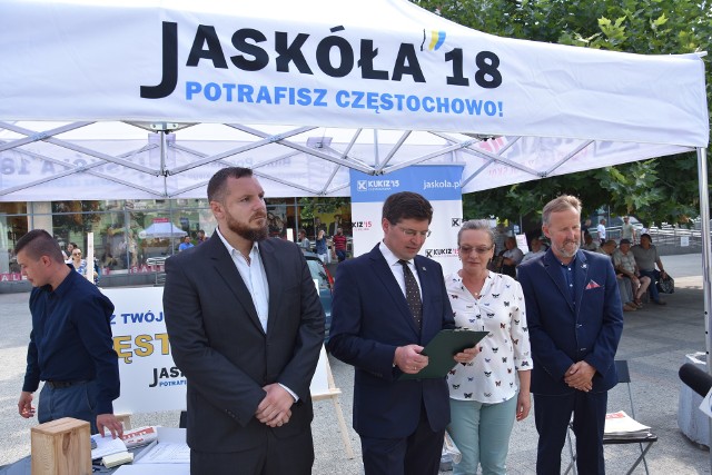Poseł Tomasz Jaskóła z Kukiz 15 rozpoczął kampanię wyborczą
