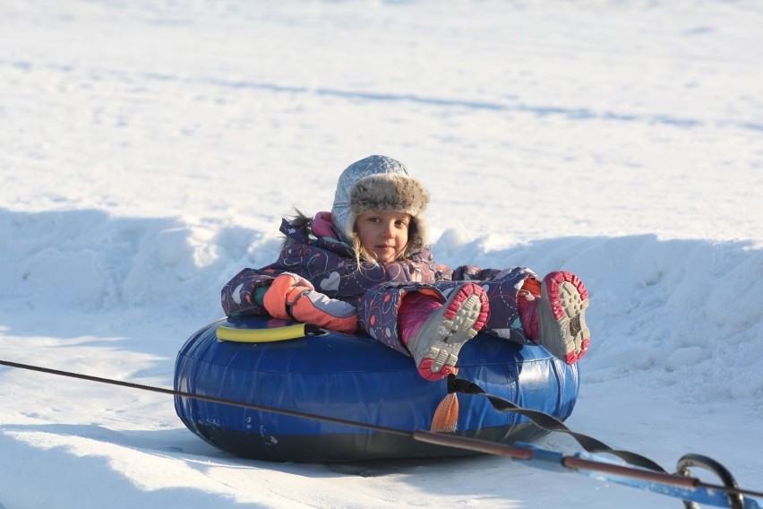 Snowtubing w Niestachowie - atrakcja dla najmłodszych