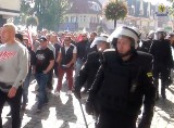 Marsz Stop Islamizacji w Lęborku, policja zatrzymała kilku manifestantów