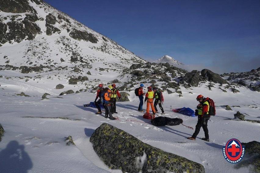 Tatry. Słowacy podali szczegóły wypadku Polaków na Gerlachu. Mężczyźni spadli ok. 300 metrów