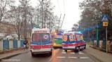 Tychy: trolejbus potrącił rowerzystę. Mężczyzna został odwieziony do szpitala w ciężkim stanie