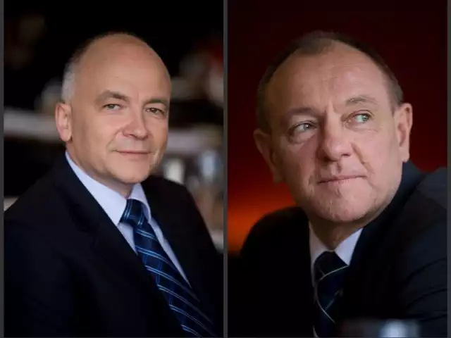 Andrzej Pelczar, nowy prezes OPTeamu i Janusz Bober, który został przewodniczącym rady nadzorczej OPTeam. Fot. OPTeam
