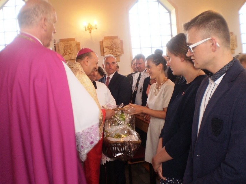 Poświęcenie tabernakulum w Hryniewiczach Małych