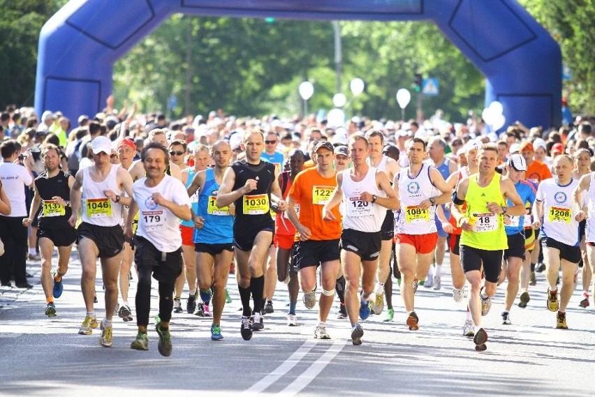 Maraton Opolski w 2013 roku.