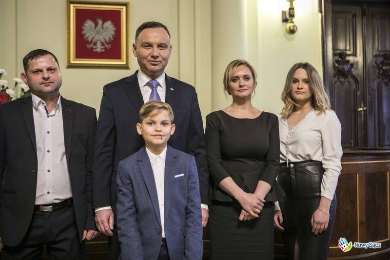 Nowy Sącz. Andrzej Duda podziękował ministrantowi, który oddał pieniądze z kolędy chorej staruszce