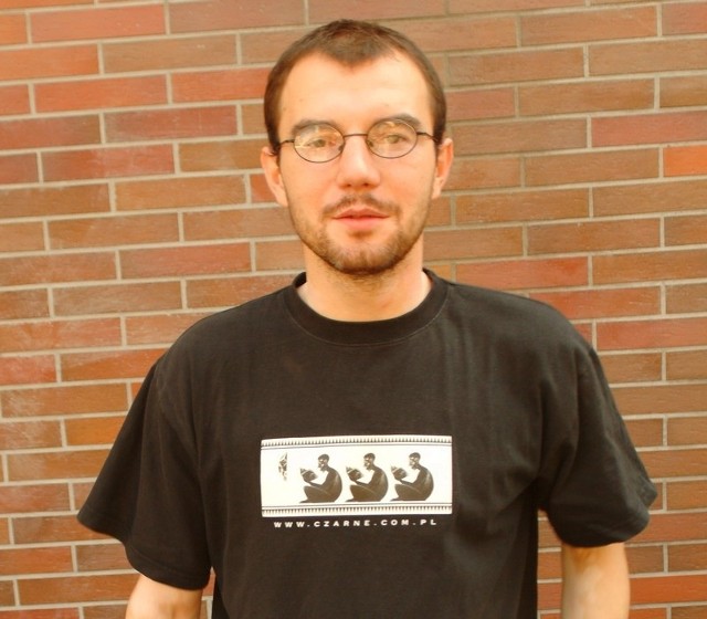Daniel Odija, słupski pisarz. Jego powieść "Tartak" znalazła się na liście finalistów nagrody literackiej NIKE.