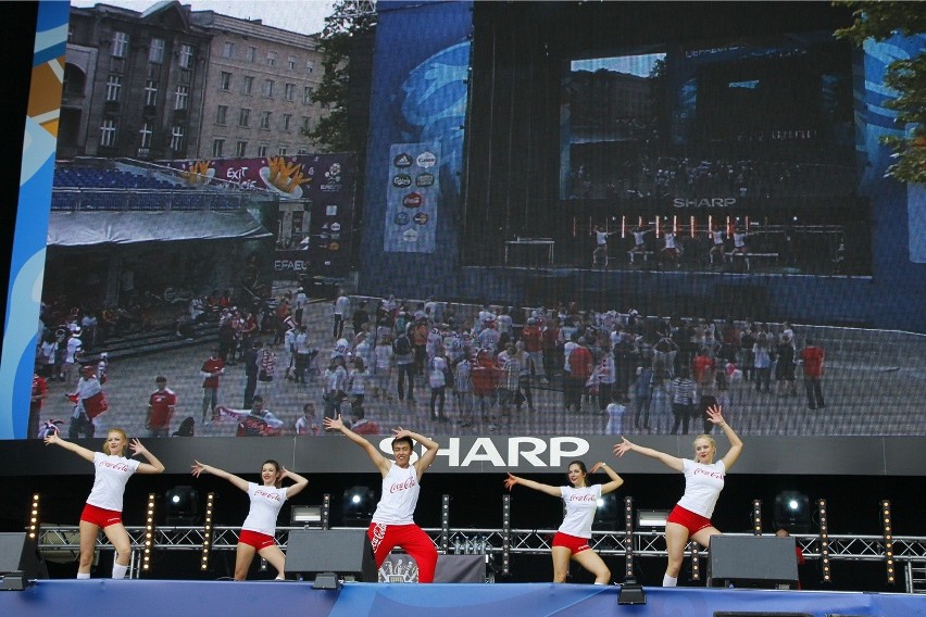 W czasie Euro 2012 strefa kibica na placu Wolności cieszyła...