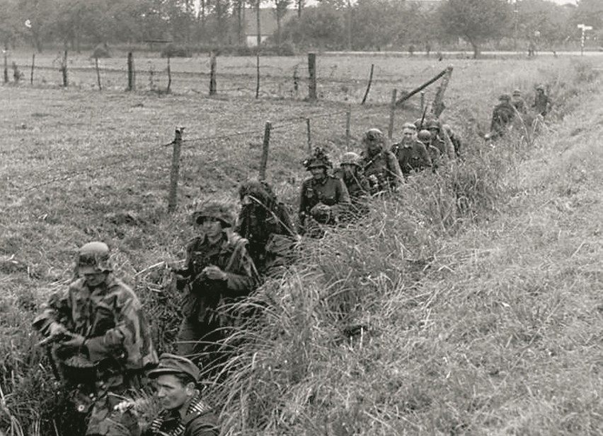 Niemiecki patrol podczas operacji „Market Garden”, 1944 r.