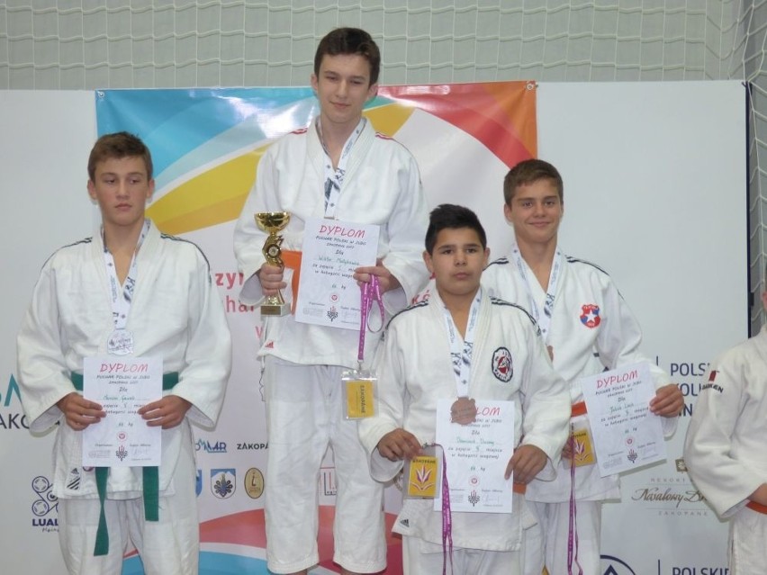 Cztery medale młodych judoków Wisły Kraków