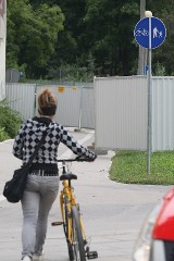 Uwaga piesi i rowerzyści. Budowa w dolinie Silnicy w Kielcach 